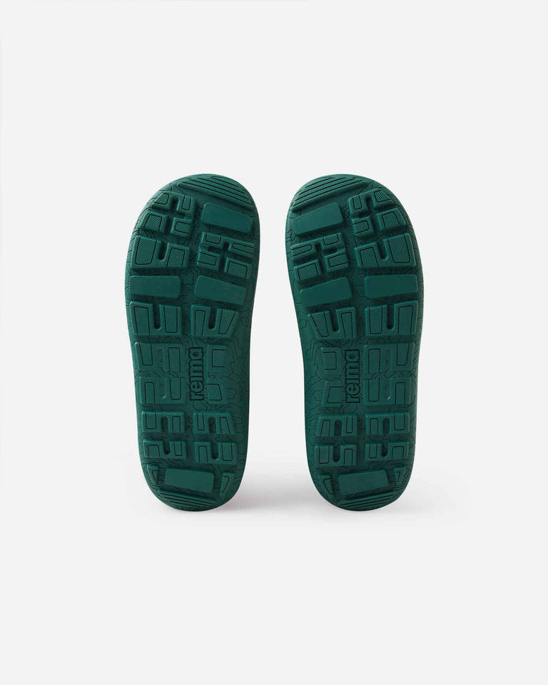 Reima - Loikkii Greyish Green - Botines barefoot impermeables-Reima-Cacles Barefoot-Tienda de calzado barefoot respetuoso minimalista