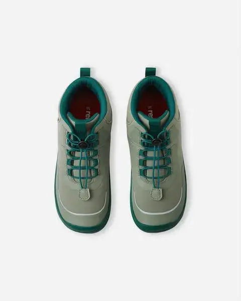 Reima - Loikkii Greyish Green - Botines barefoot impermeables