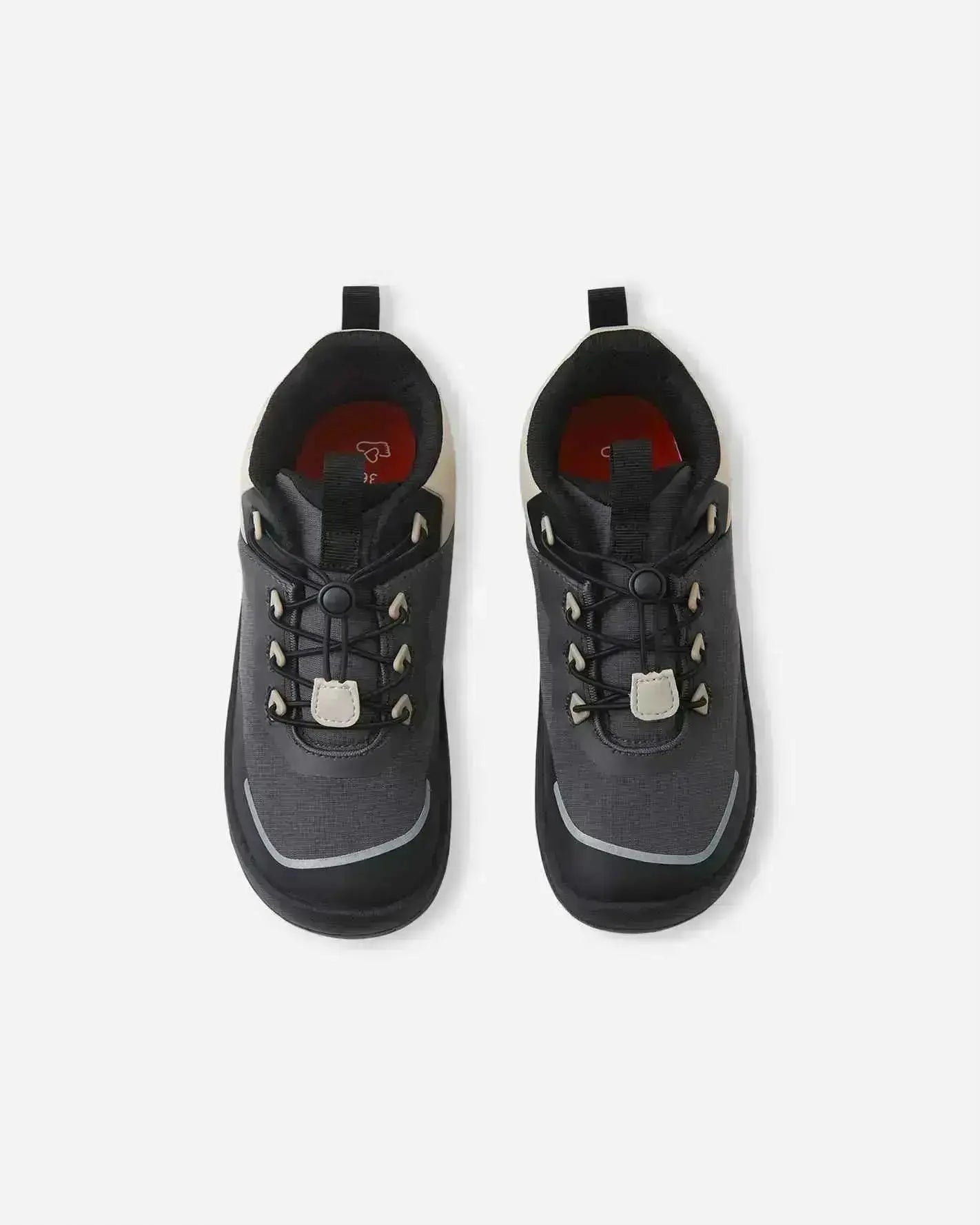 Reima - Sankari Soft Black - botines de senderismo barefoot infantiles negros