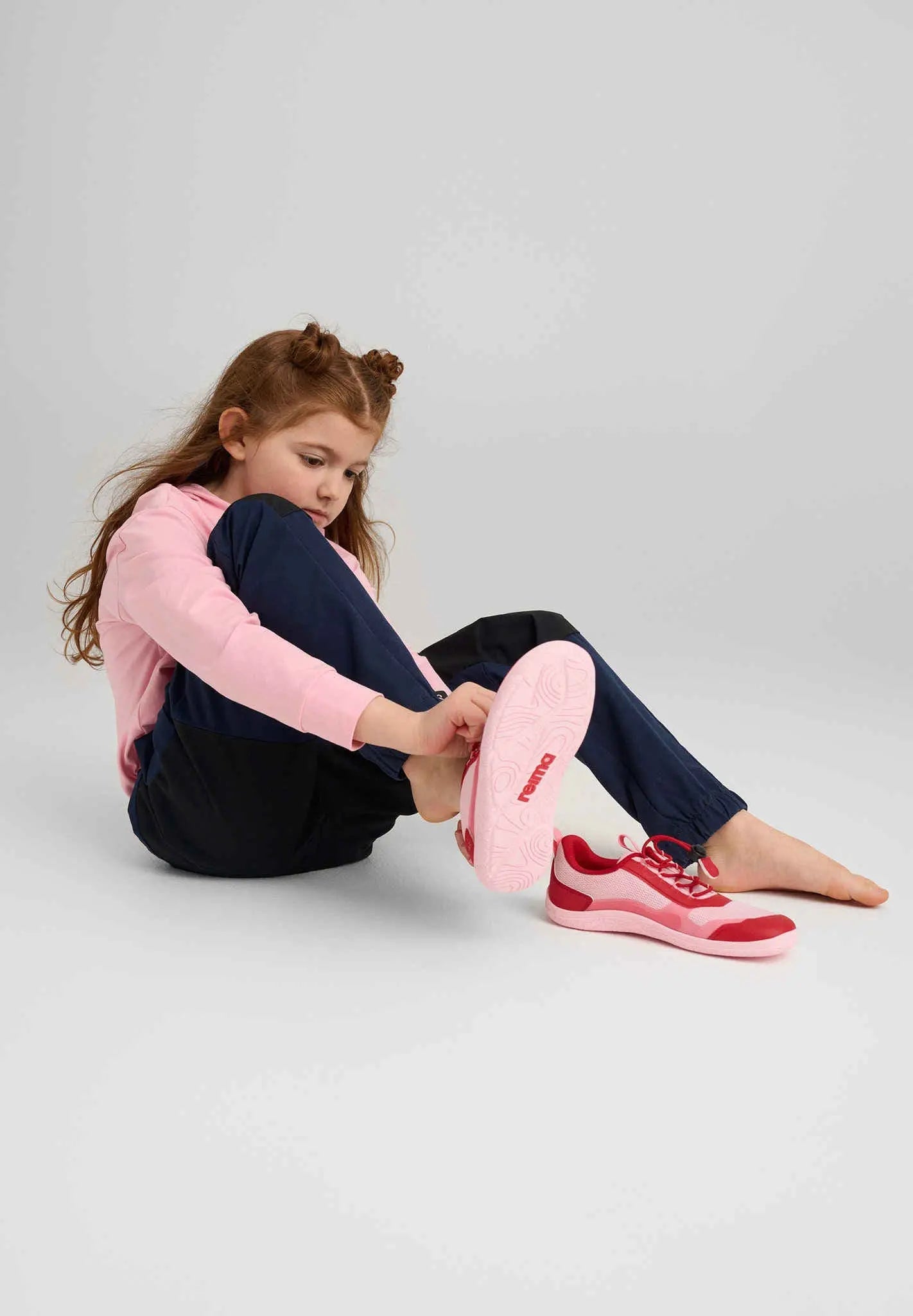 Reima - Tallustelu Pale Rose - Deportivas barefoot impermeables infantiles rosa
