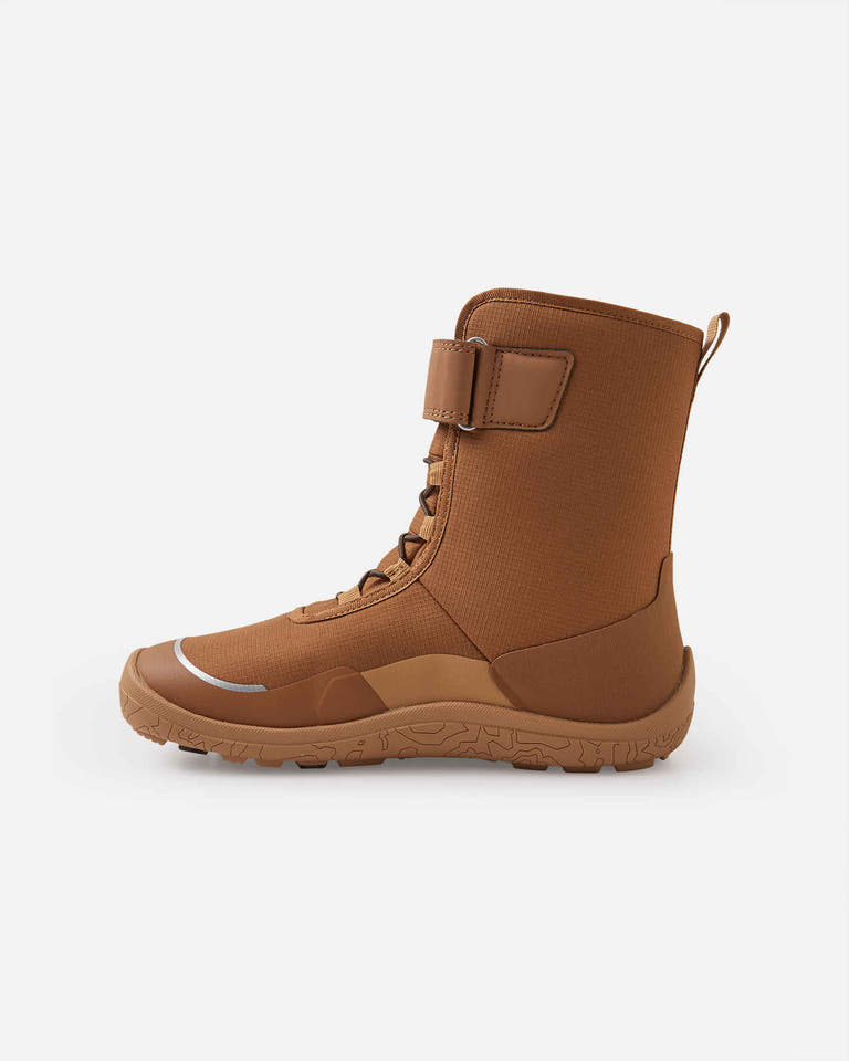 Reima - Talvella Cinnamon Brown - Botas barefoot para nieve-Reima-Cacles Barefoot-Tienda de calzado barefoot respetuoso minimalista