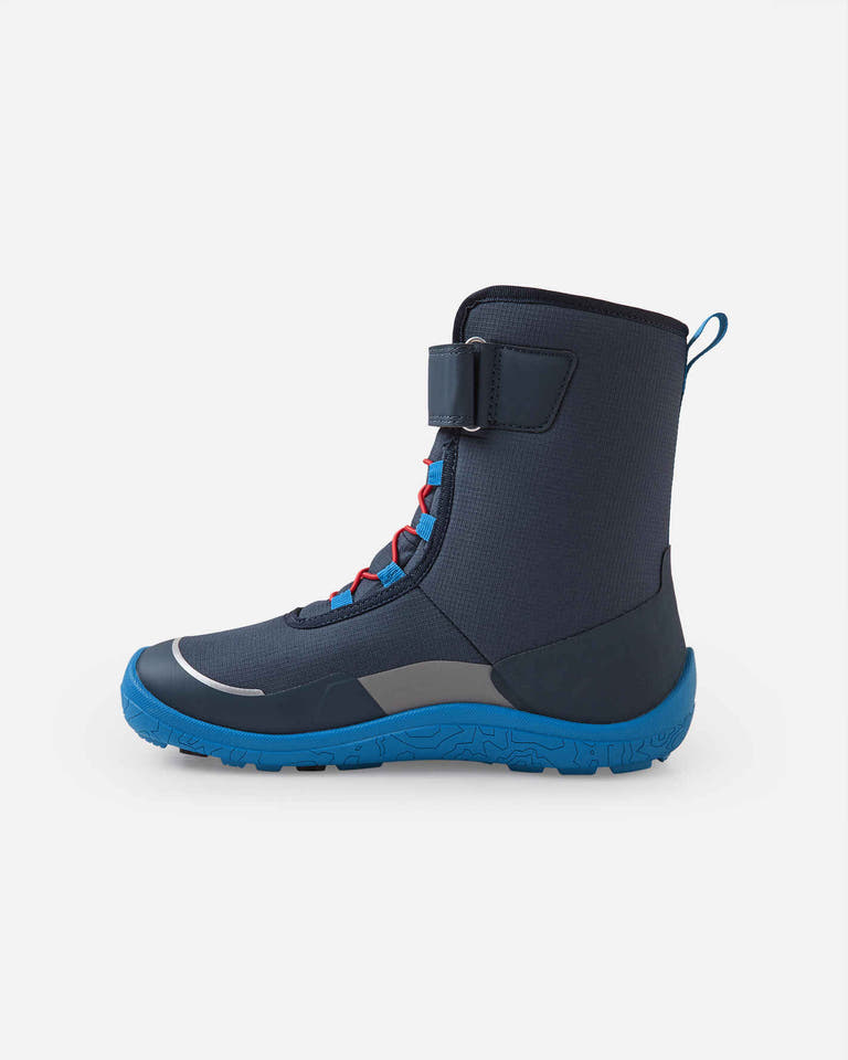 Reima - Talvella Navy - Botas barefoot para nieve-Reima-Cacles Barefoot-Tienda de calzado barefoot respetuoso minimalista