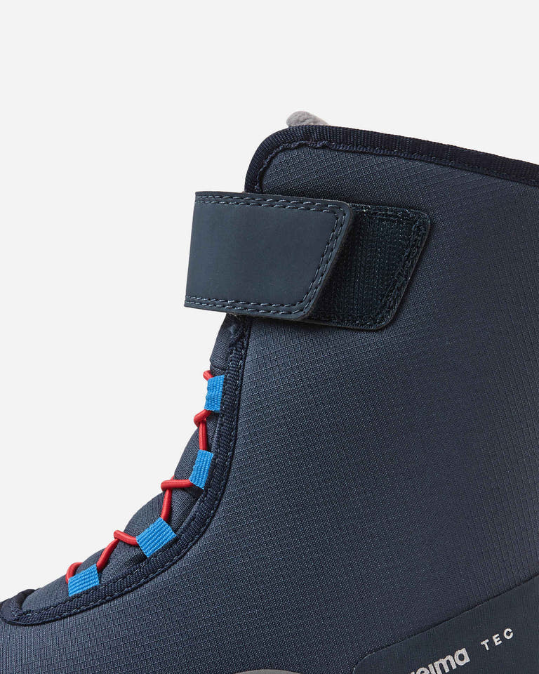 Reima - Talvella Navy - Botas barefoot para nieve-Reima-Cacles Barefoot-Tienda de calzado barefoot respetuoso minimalista