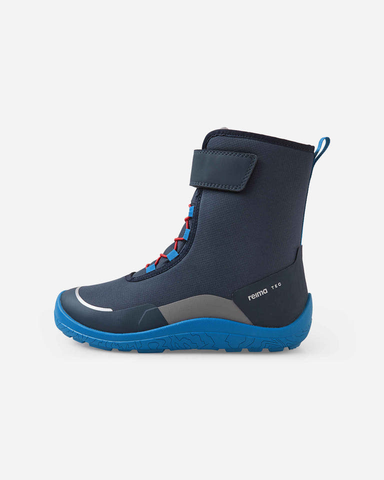 Reima - Talvella Navy - Botas barefoot para nieve-Reima-Cacles Barefoot-Tienda de calzado barefoot respetuoso minimalista