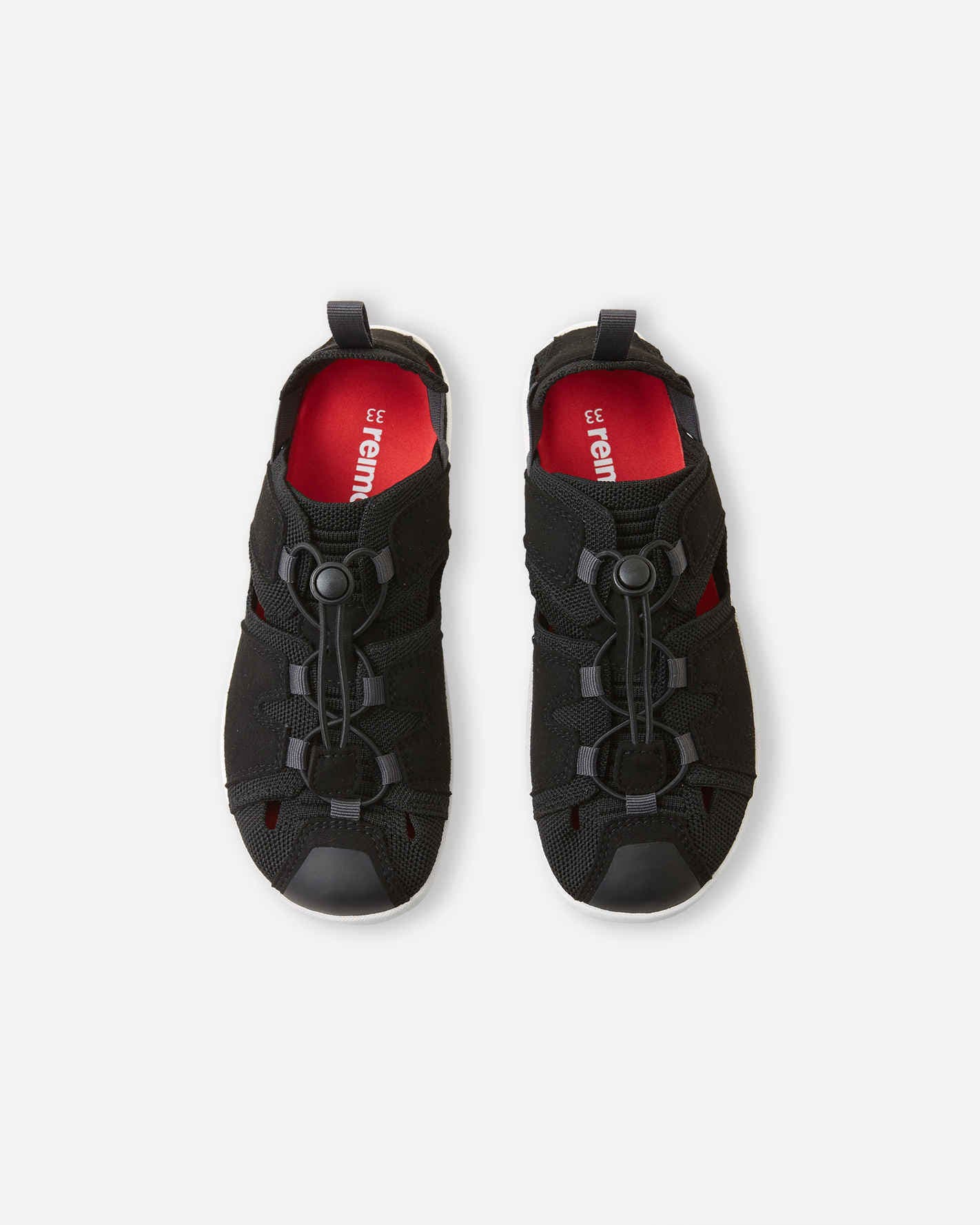 Reima - Valoa Black - Sandalia deportiva barefoot-Reima-Cacles Barefoot-Tienda de calzado barefoot respetuoso minimalista