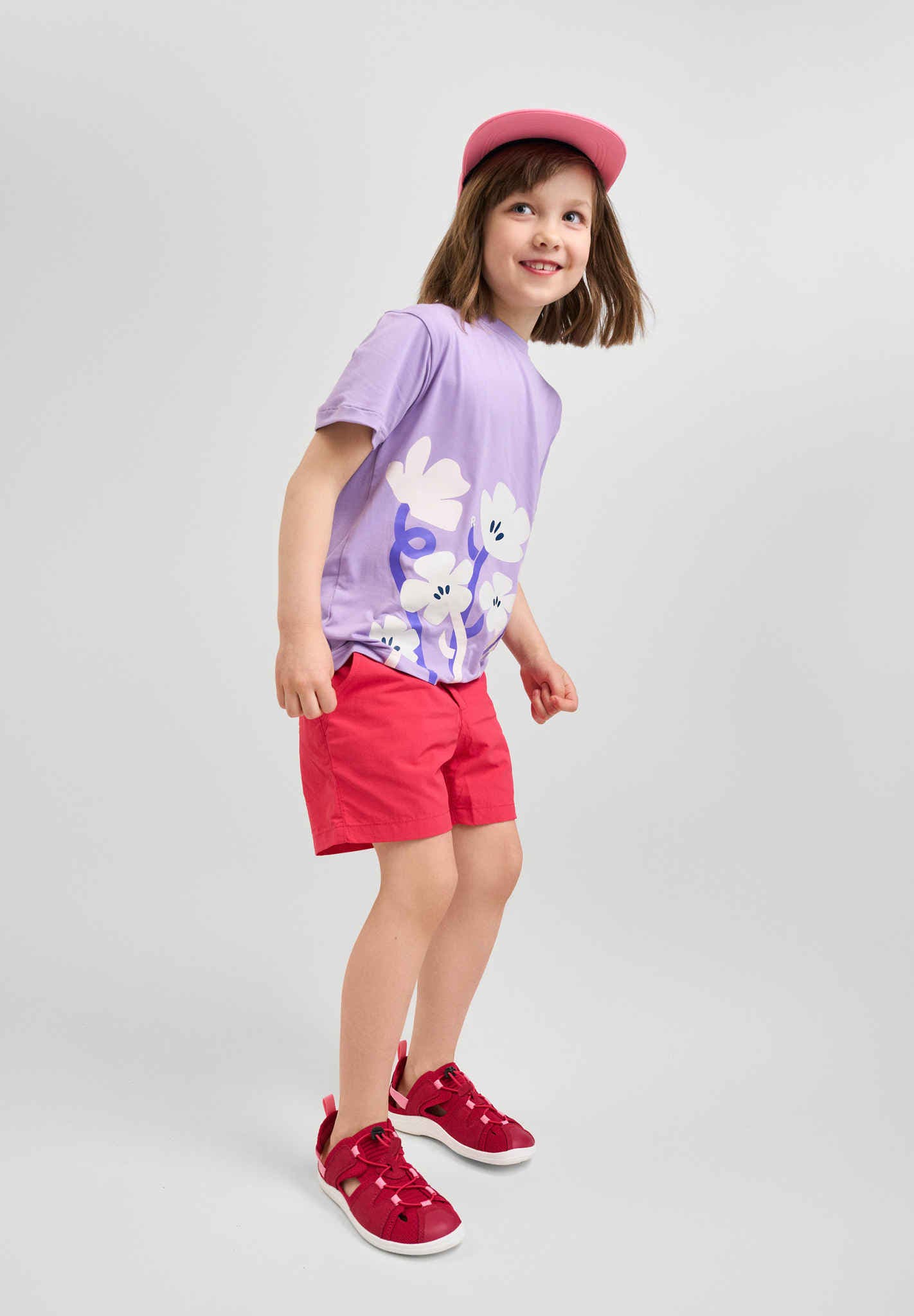 Reima - Valoa Bright Berry - Sandalia deportiva barefoot-Reima-Cacles Barefoot-Tienda de calzado barefoot respetuoso minimalista