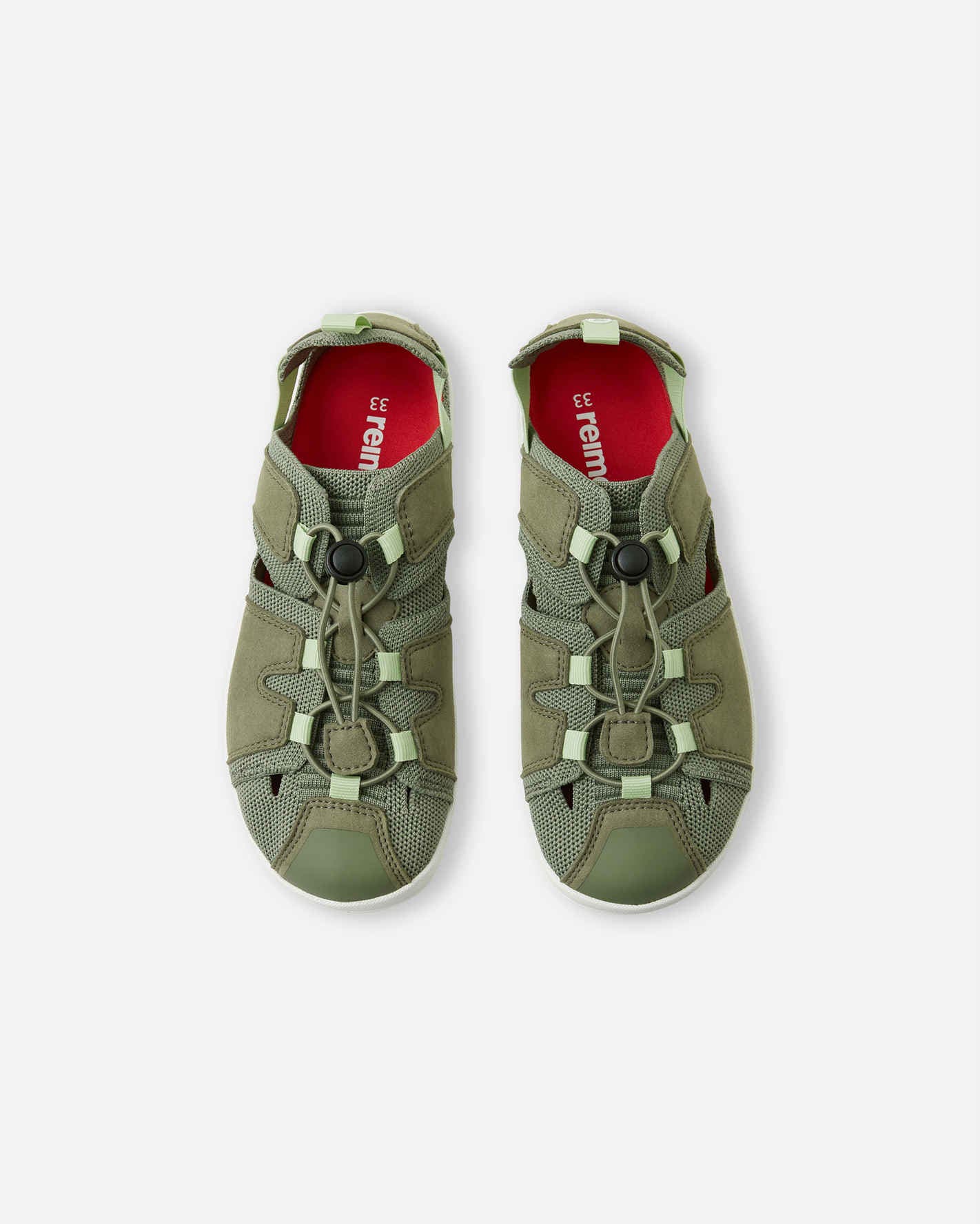 Reima - Valoa Greyish Green - Sandalia deportiva barefoot-Reima-Cacles Barefoot-Tienda de calzado barefoot respetuoso minimalista
