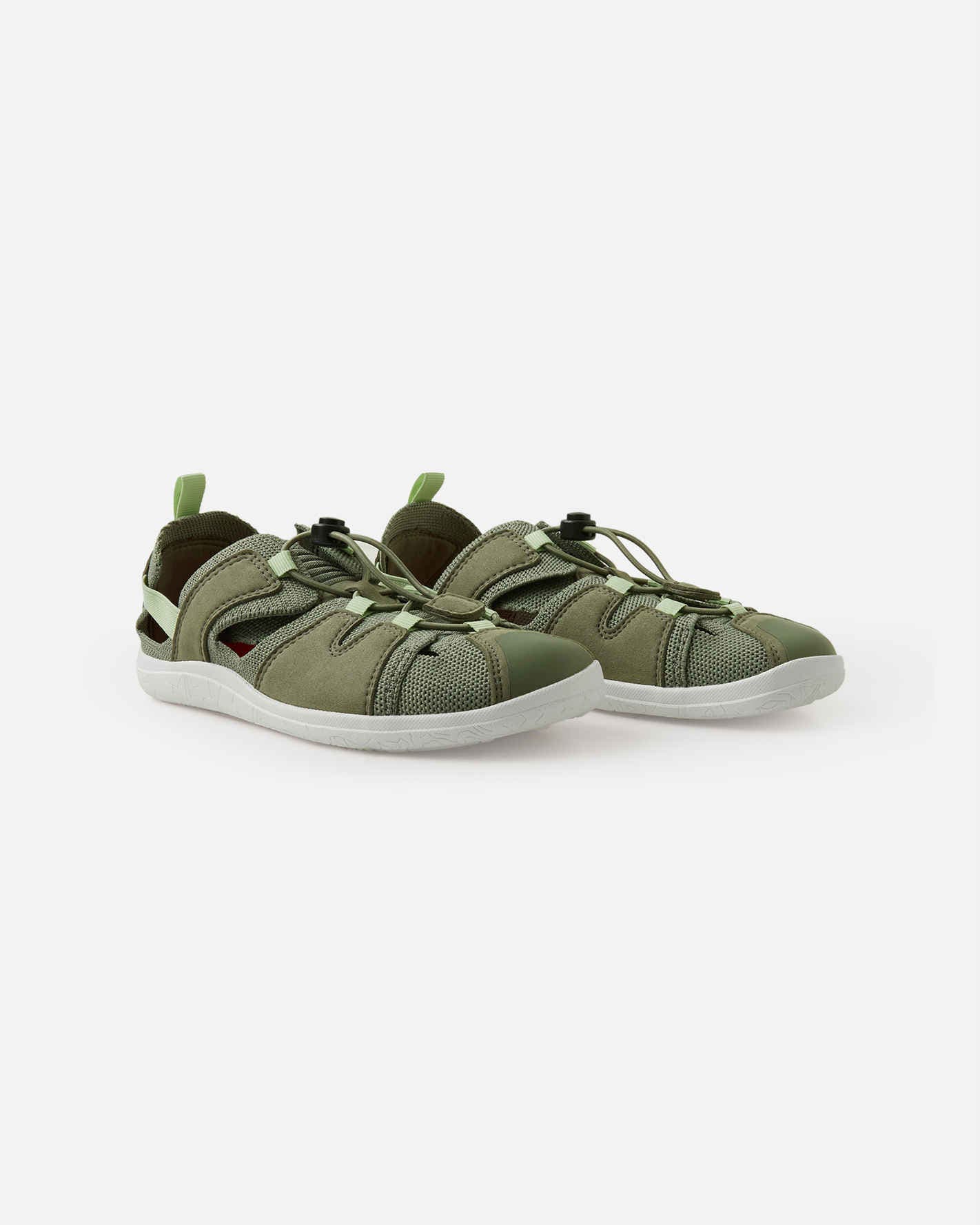 Reima - Valoa Greyish Green - Sandalia deportiva barefoot-Reima-Cacles Barefoot-Tienda de calzado barefoot respetuoso minimalista
