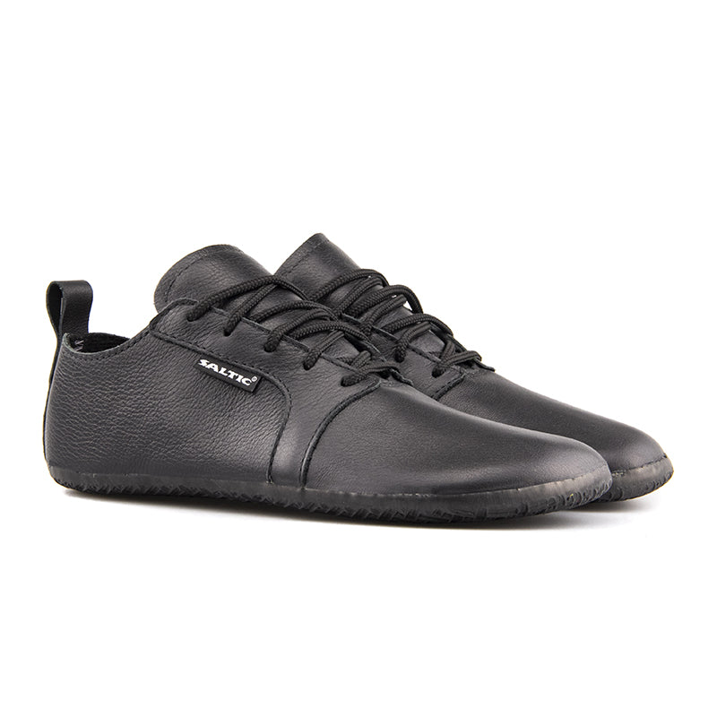 Saltic – Smart Black Nappa - Zapatos barefoot