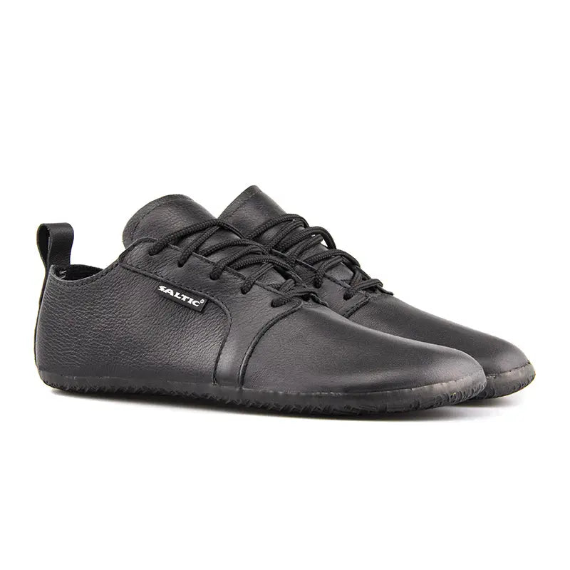 Saltic – Smart Black Nappa - Zapatos barefoot