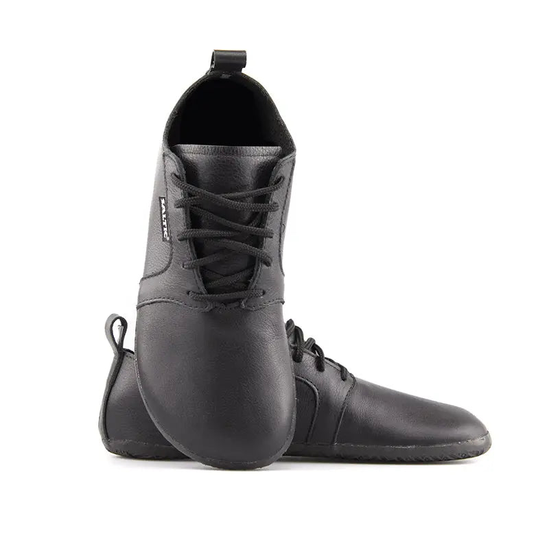 Saltic – Smart Black Nappa - Zapatos barefoot