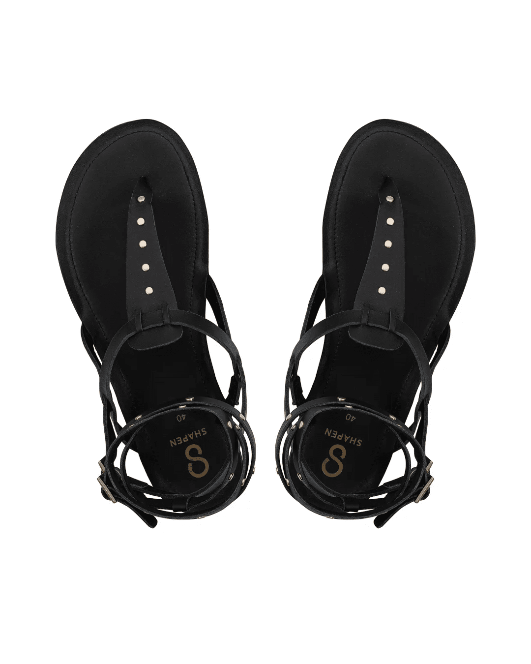 Shapen - Caliope Black - Sandalias barefoot