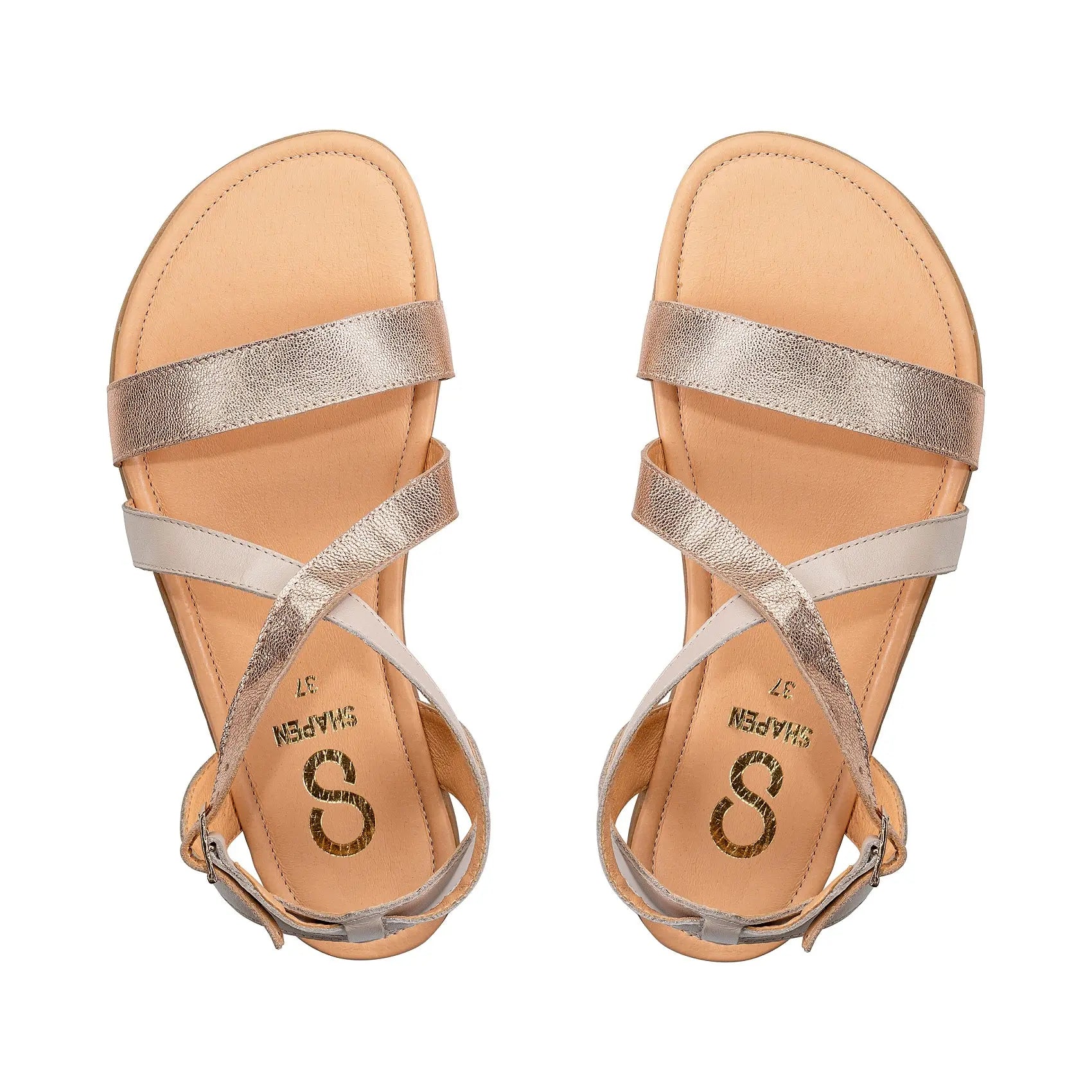 Shapen - Calla Rose Gold - Sandalias barefoot