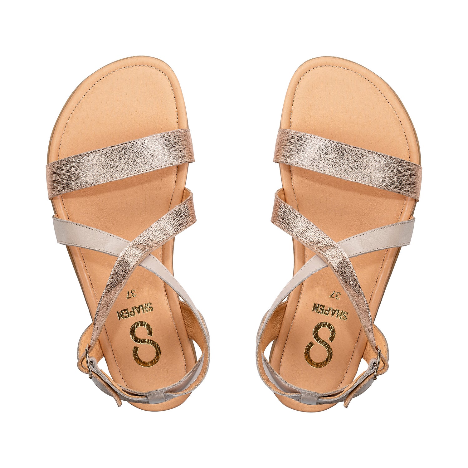 Shapen - Calla Rose Gold - Sandalias barefoot