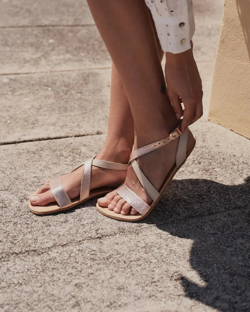 Shapen - Calla Rose Gold - Sandalias barefoot