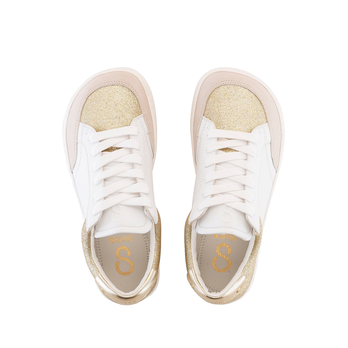 Shapen – Charm Light Gold – Sneakers barefoot