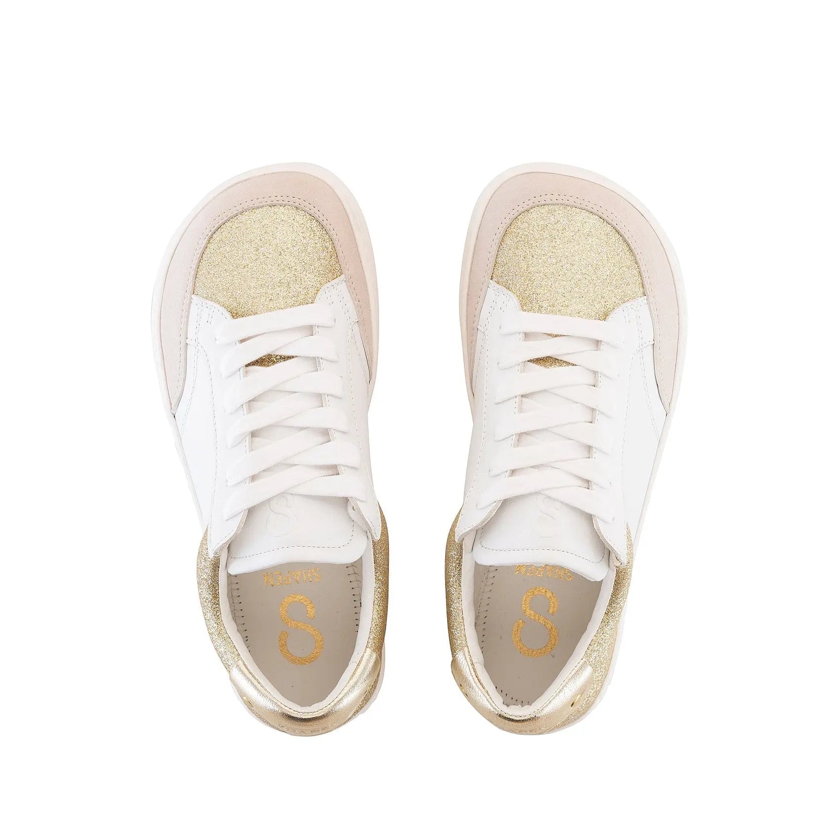 Shapen – Charm Light Gold – Sneakers barefoot