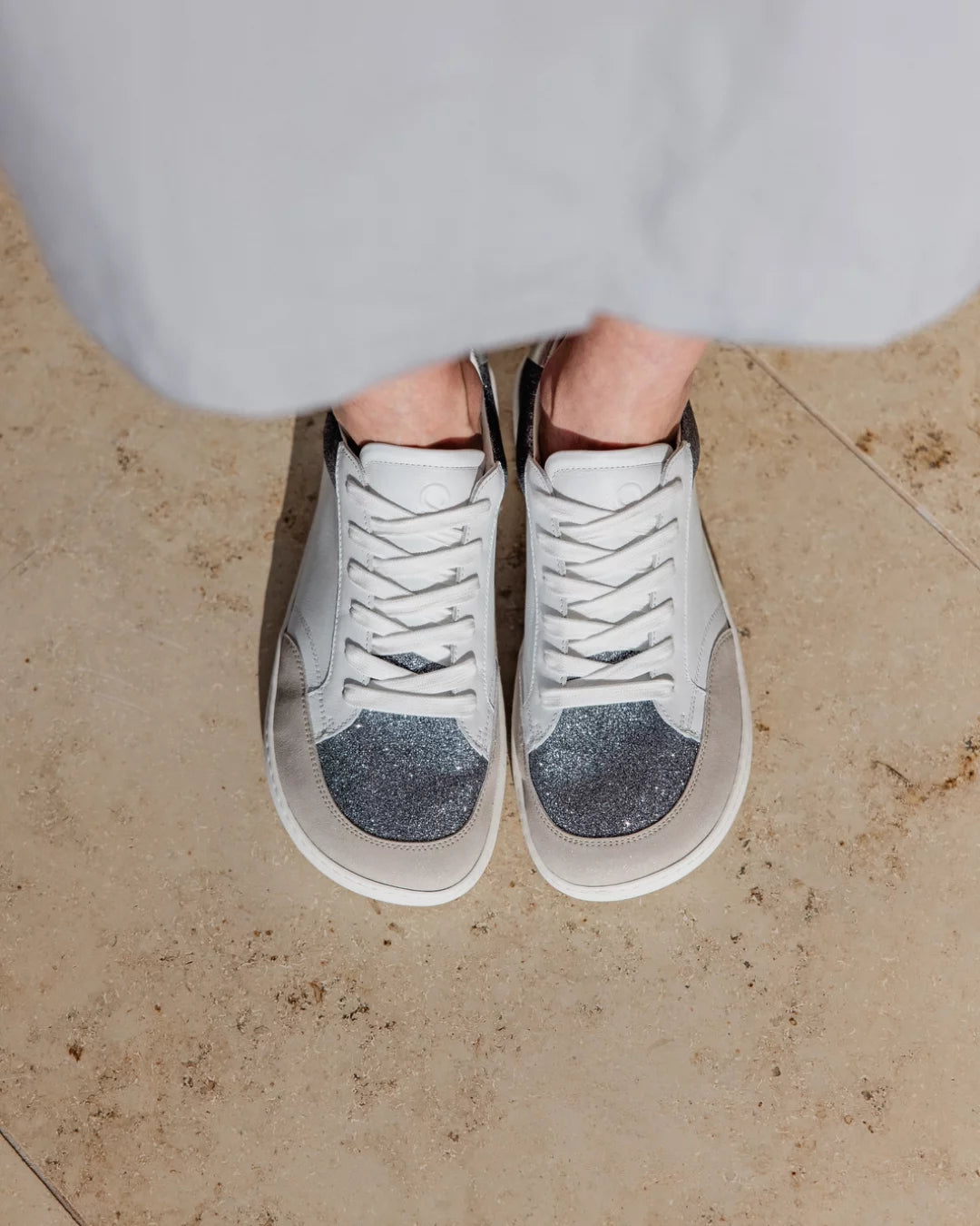 Shapen – Charm Silver – Sneakers barefoot
