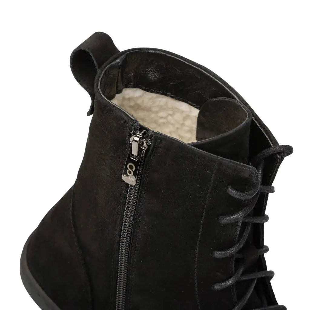 Shapen - Cozy 2.0 Noir - Bottes barefoot d'hiver