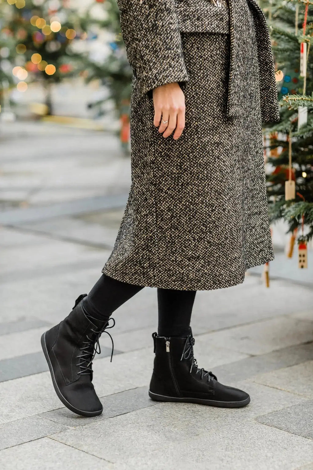 Shapen - Cozy 2.0 Noir - Bottes barefoot d'hiver