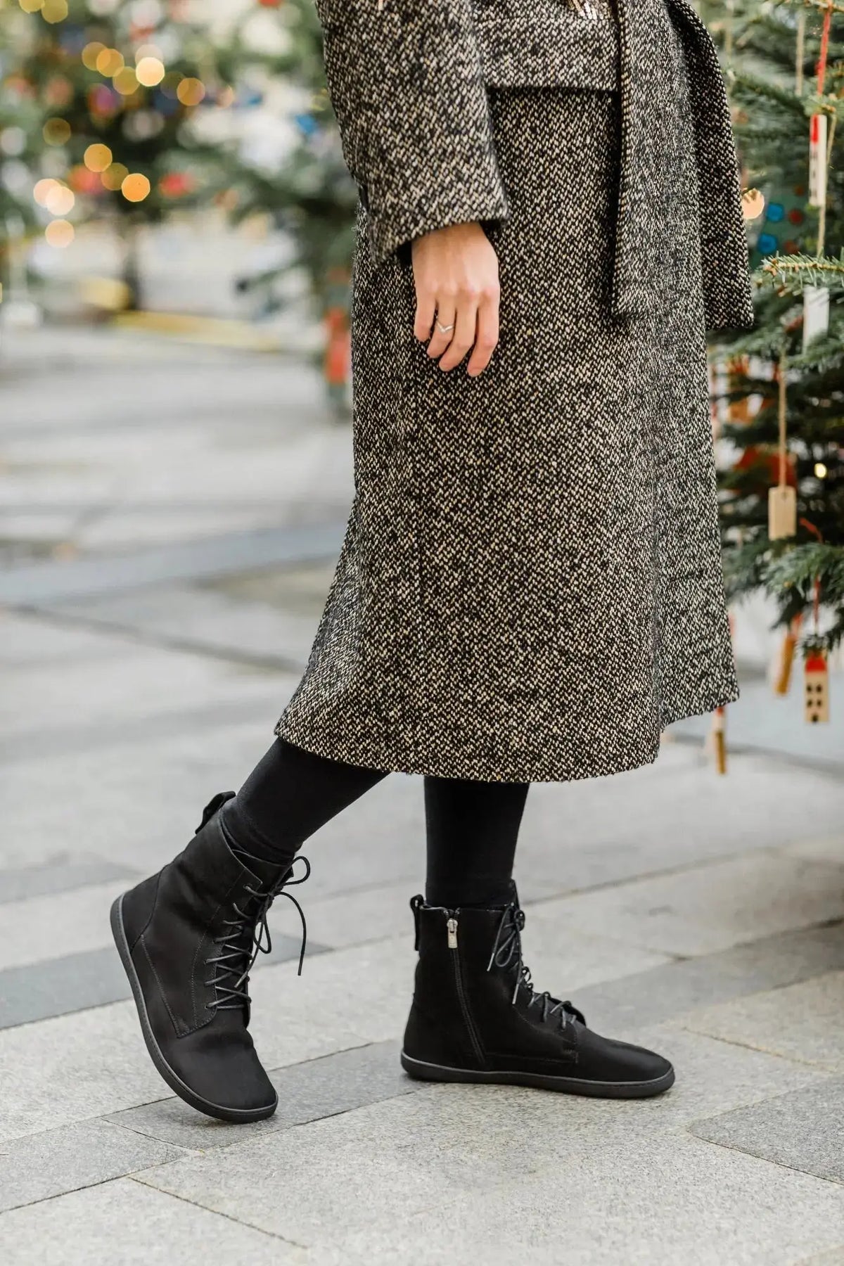 Shapen - Cozy 2.0 Noir - Bottes barefoot d'hiver