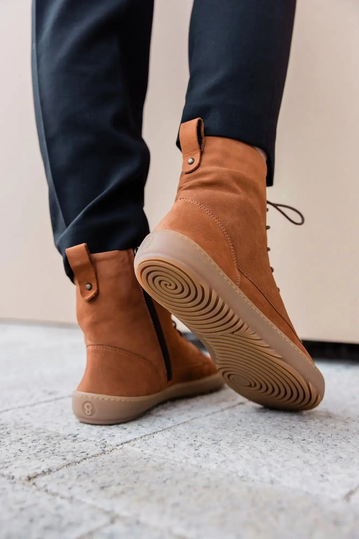 Shapen - Cozy 2.0 Brown - Botas barefoot de invierno