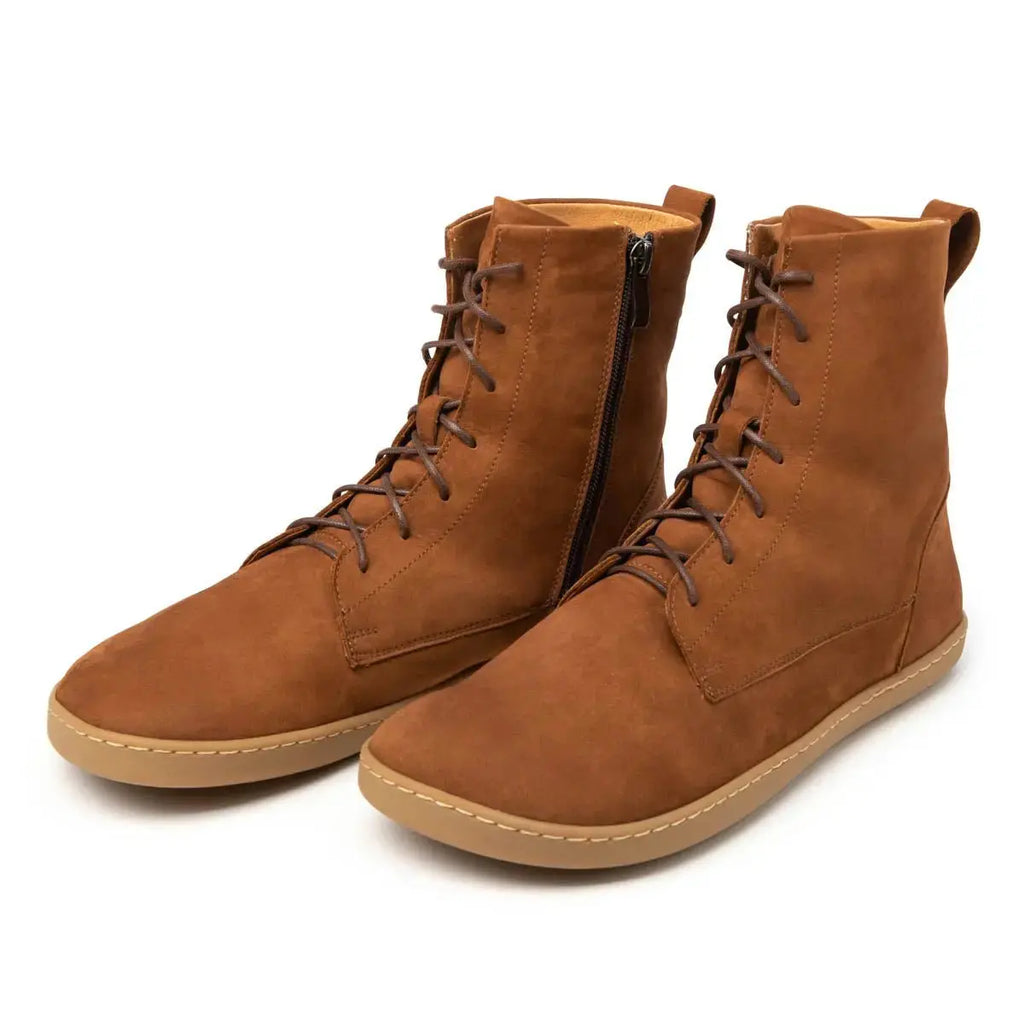 Shapen - Cozy 2.0 Brown - Botas barefoot de invierno
