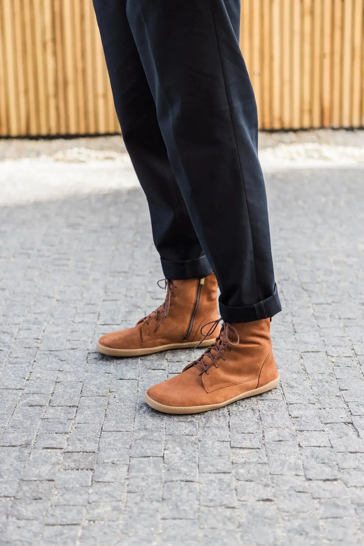 Shapen - Cozy 2.0 Brown - Botas barefoot de invierno