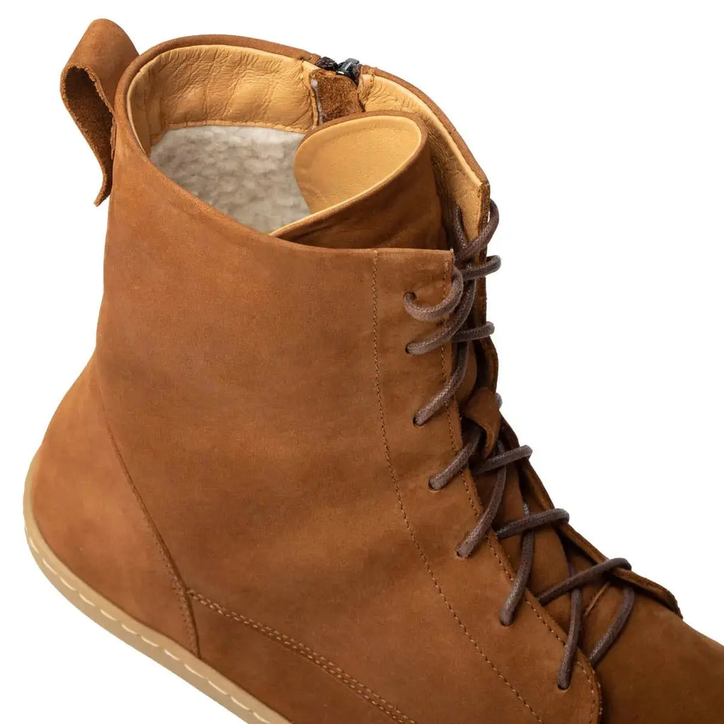 Shapen - Cozy 2.0 Brown - Botas barefoot de invierno