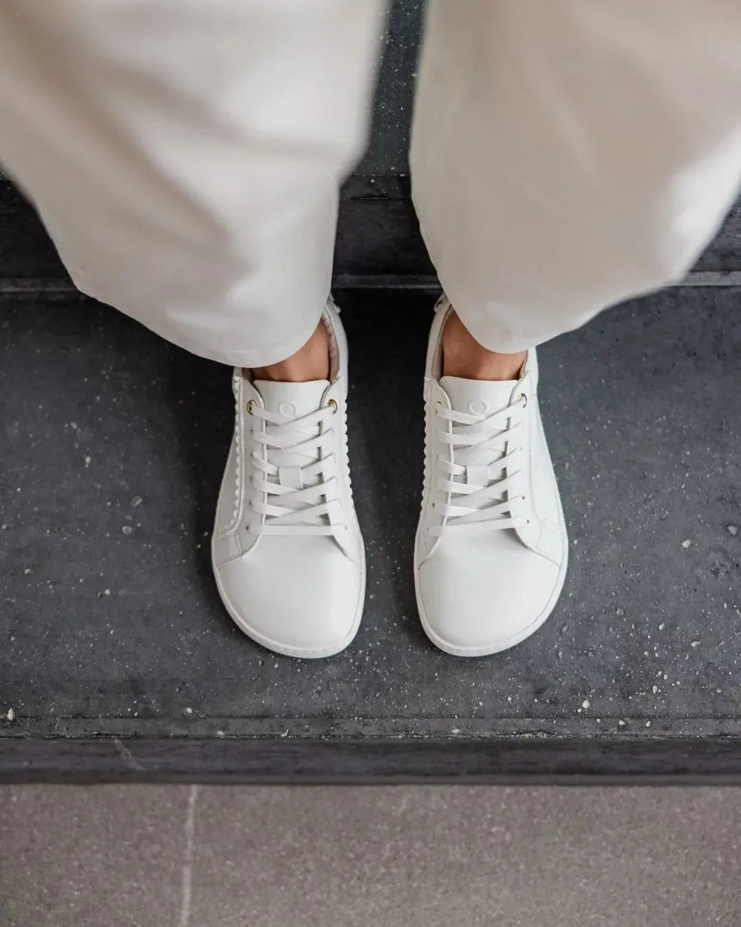 Shapen - Feelin Chic White - Sneakers veganos barefoot