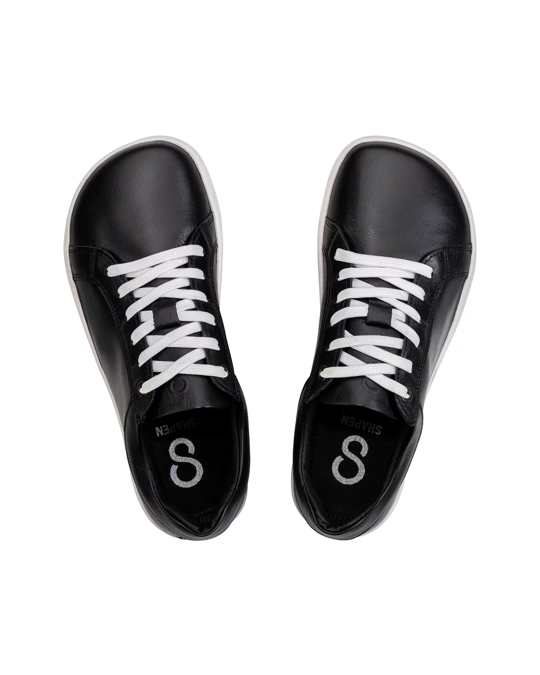 Shapen - Feelin Uni Black & White - Sneakers barefoot