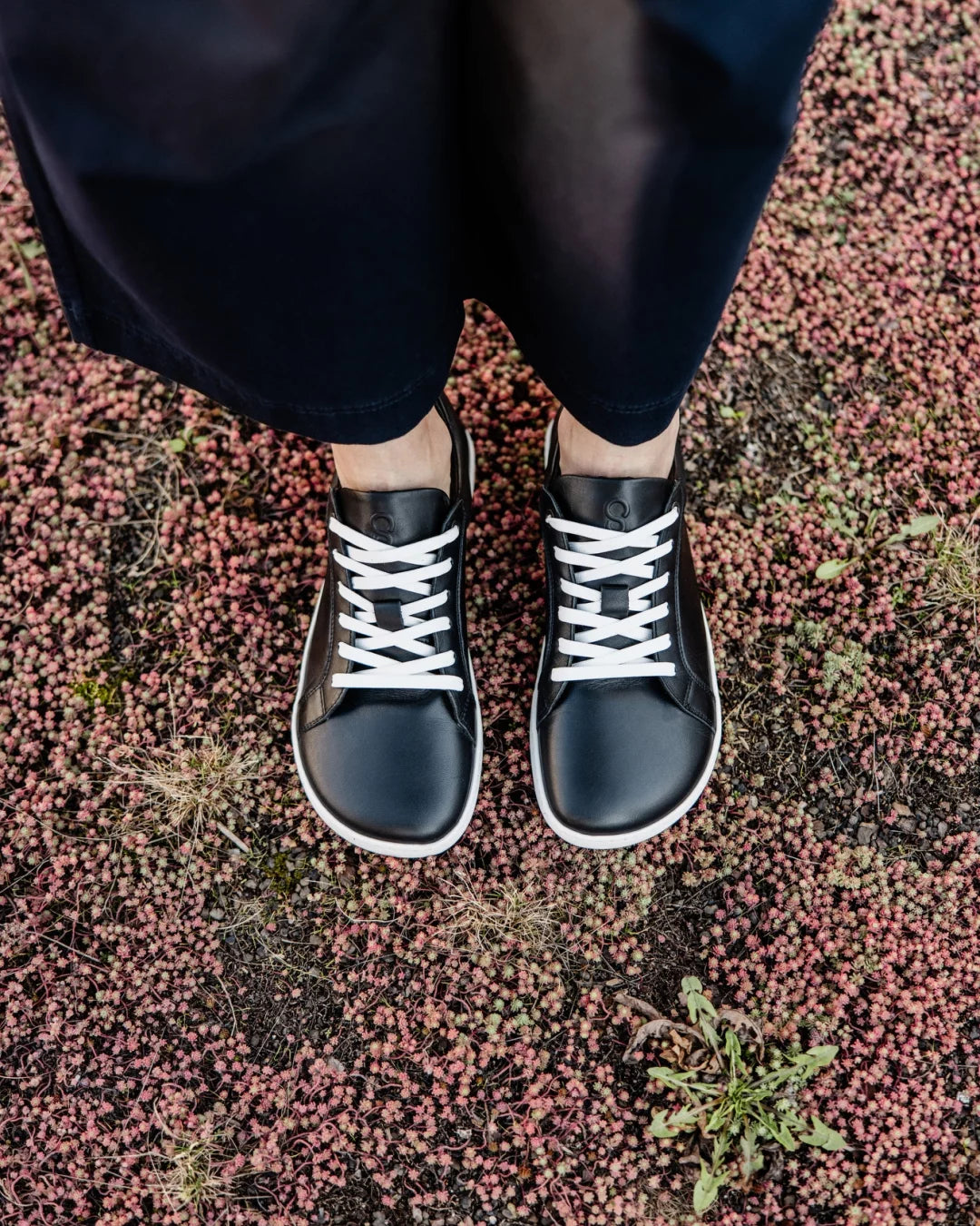 Shapen - Feelin Uni Black & White - Sneakers barefoot