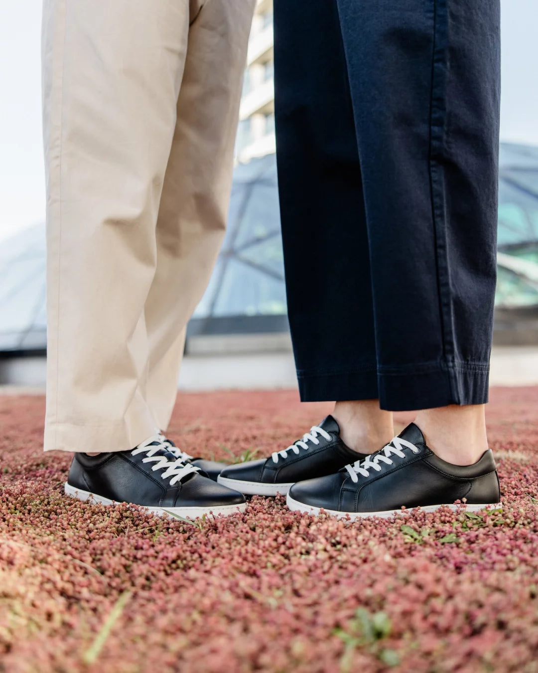 Shapen - Feelin Uni Black & White - Sneakers veganos barefoot
