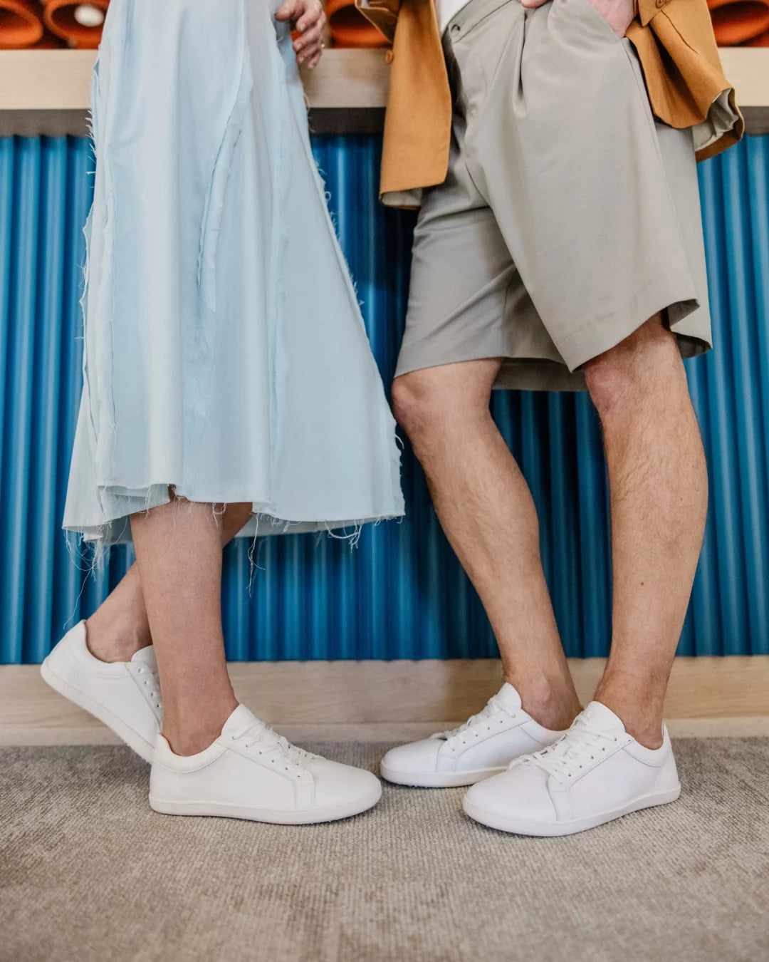 Shapen - Feelin Uni White - Sneakers barefoot