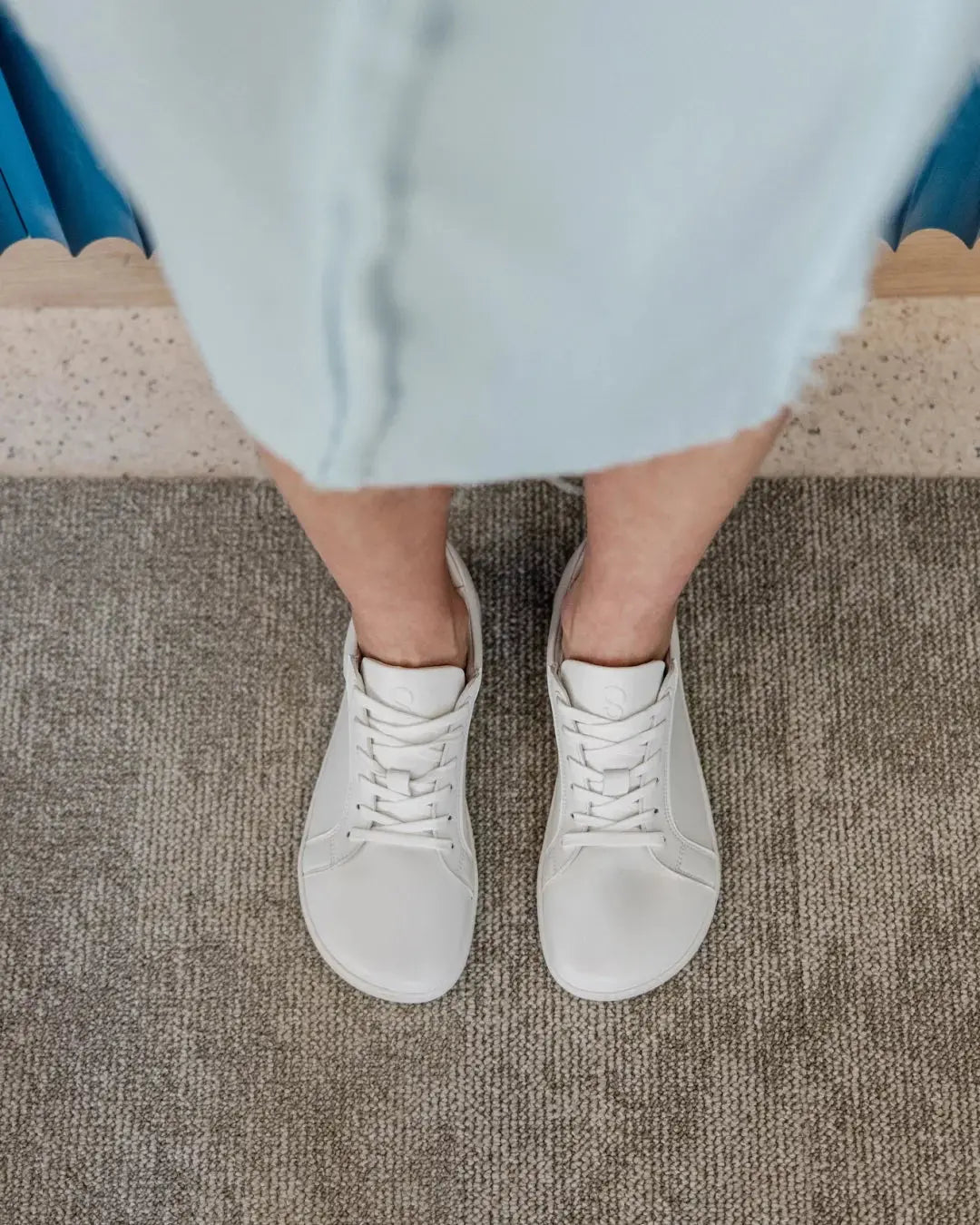 Shapen - Feelin Uni White - Sneakers barefoot