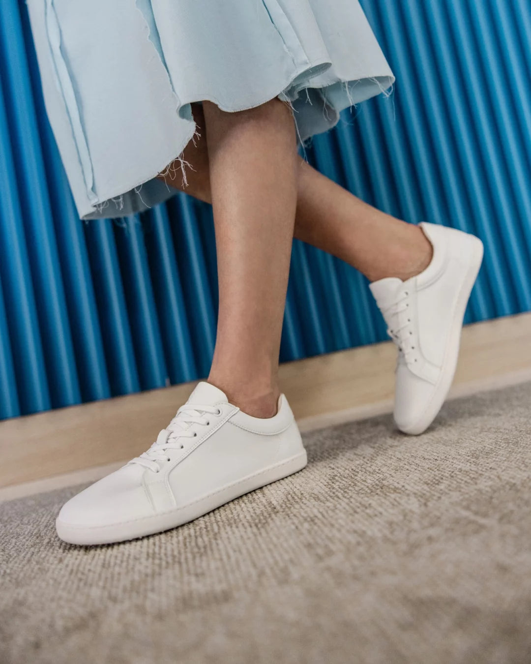 Shapen - Feelin Uni White - Sneakers veganos barefoot