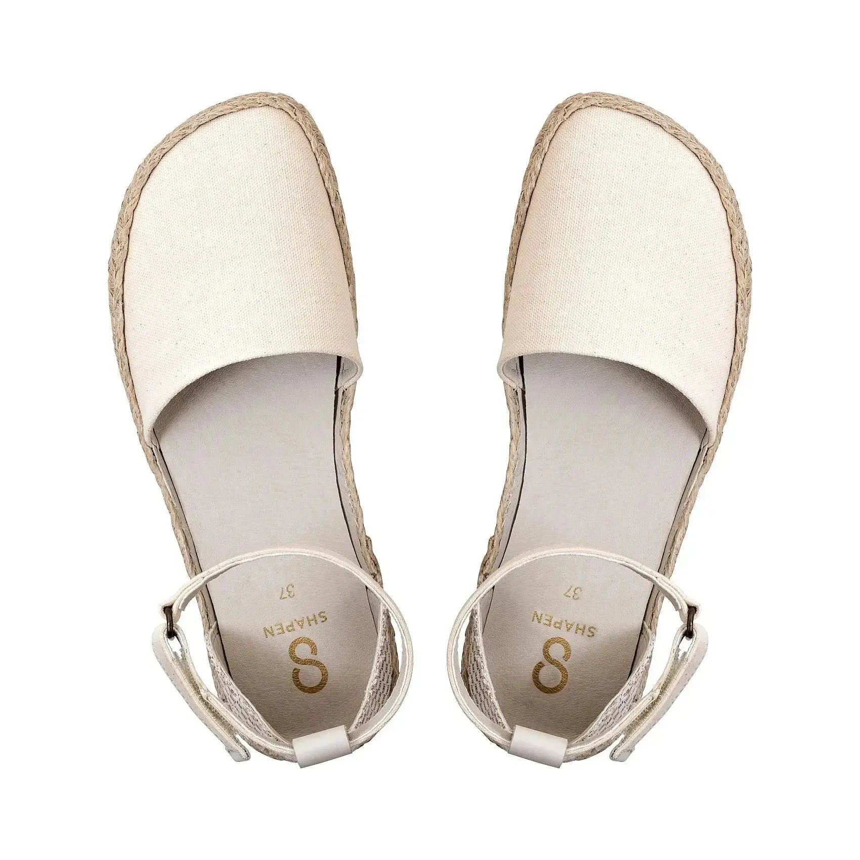 Shapen Festa Natural Vegan - Alpargatas barefoot para mujer