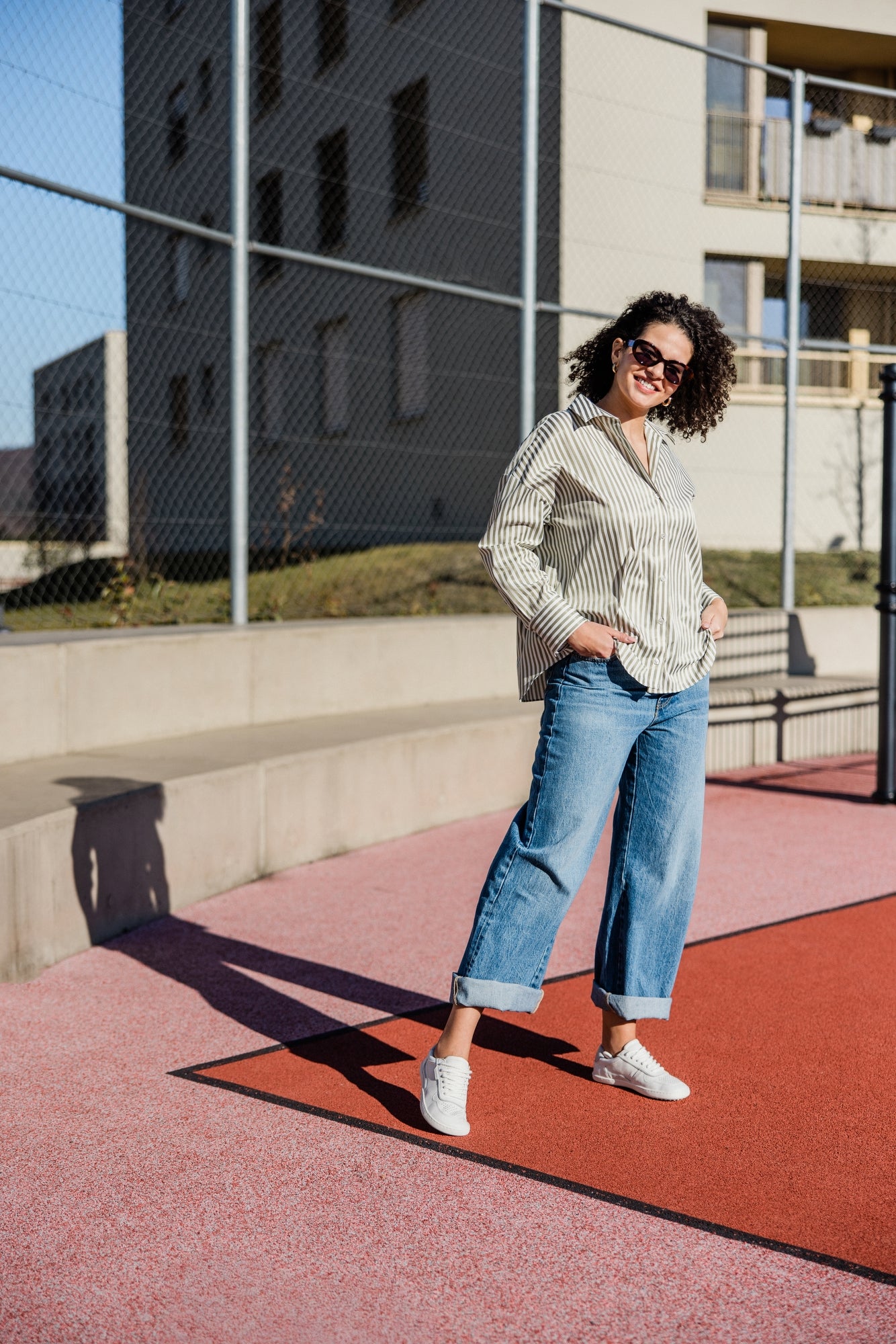Shapen - Flowin White & Grey - Sneakers barefoot
