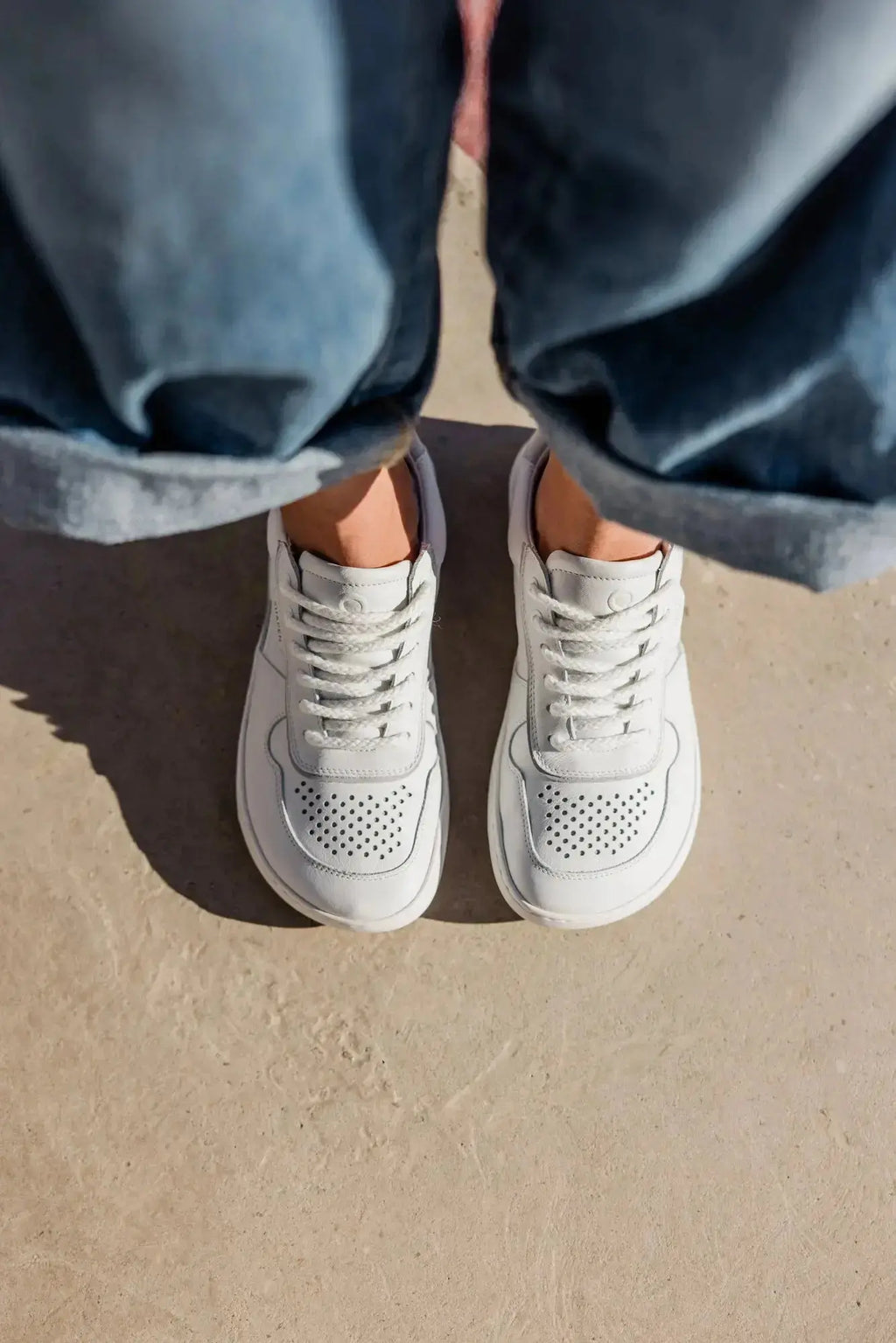 Shapen - Flowin White & Grey - Zapatillas barefoot