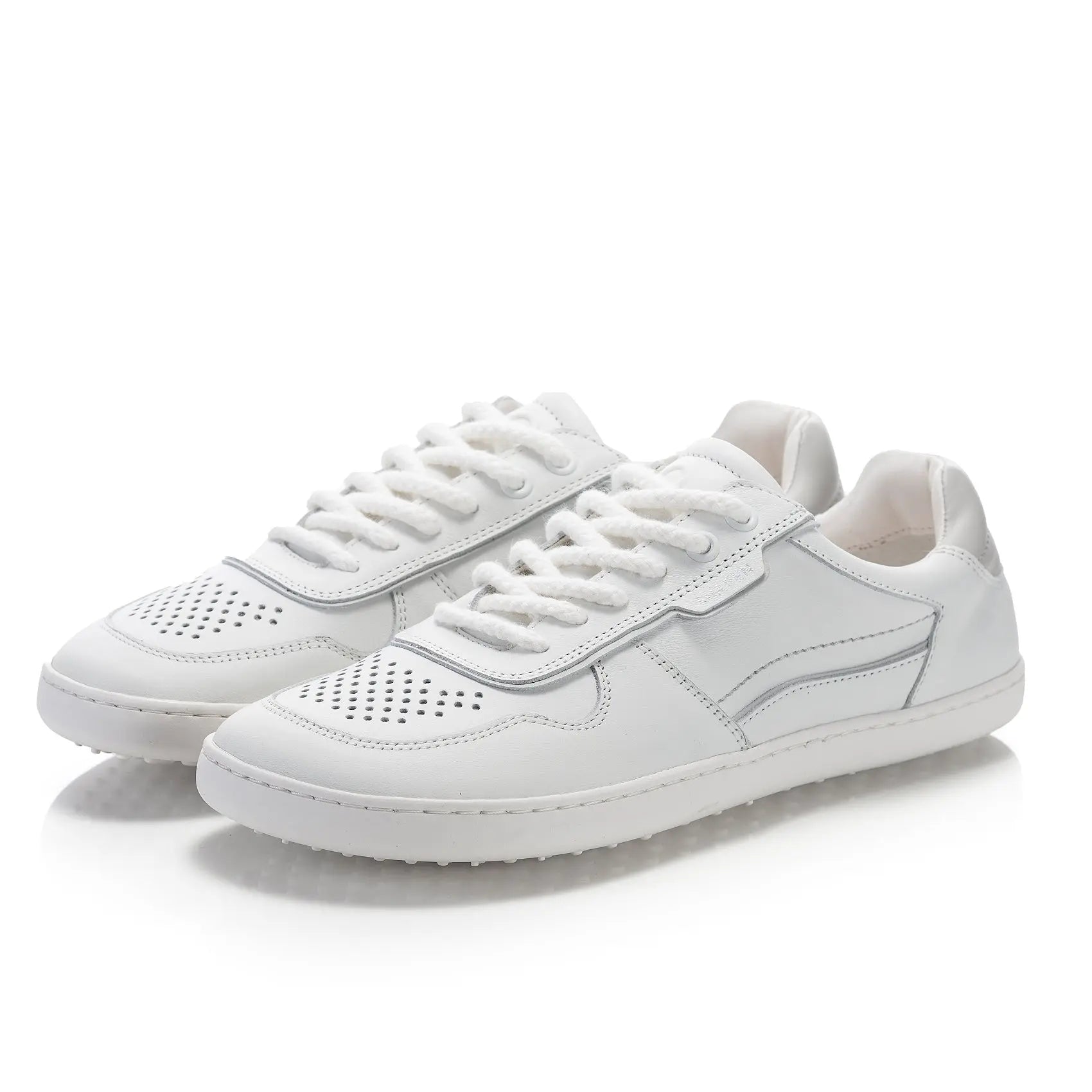 Shapen - Flowin White & Grey - Sneakers barefoot