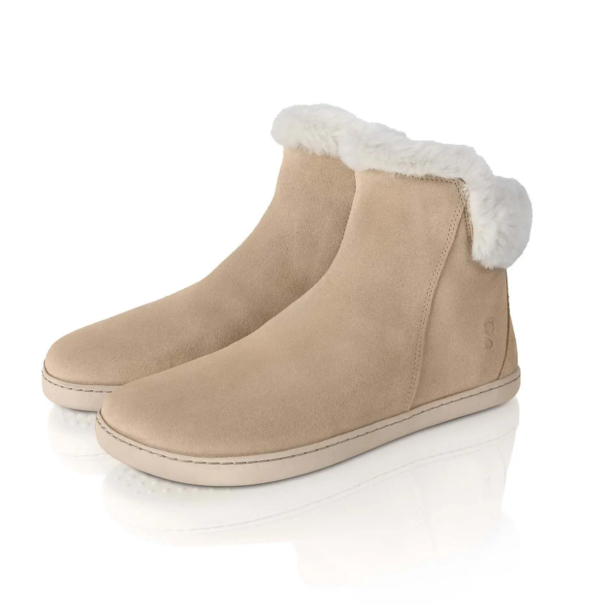 Shapen - Fluffy 2.0 Beige - Botines de invierno barefoot