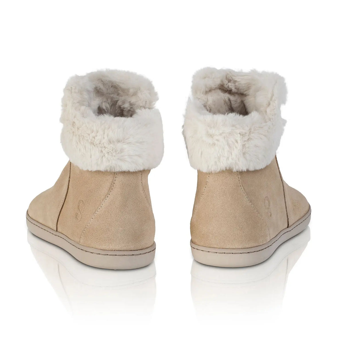 Shapen - Fluffy 2.0 Beige - Botines de invierno barefoot