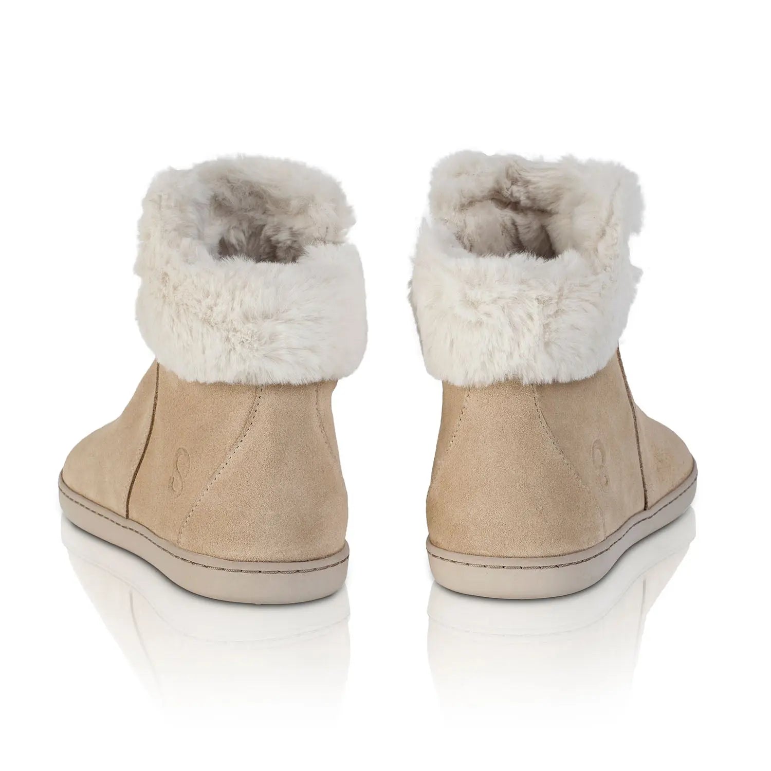 Shapen - Fluffy 2.0 Beige - Botines de invierno barefoot