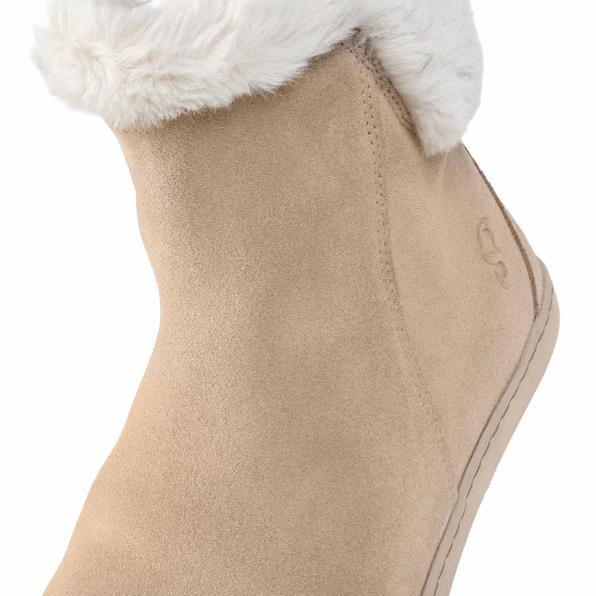 Shapen - Fluffy 2.0 Beige - Botines de invierno barefoot