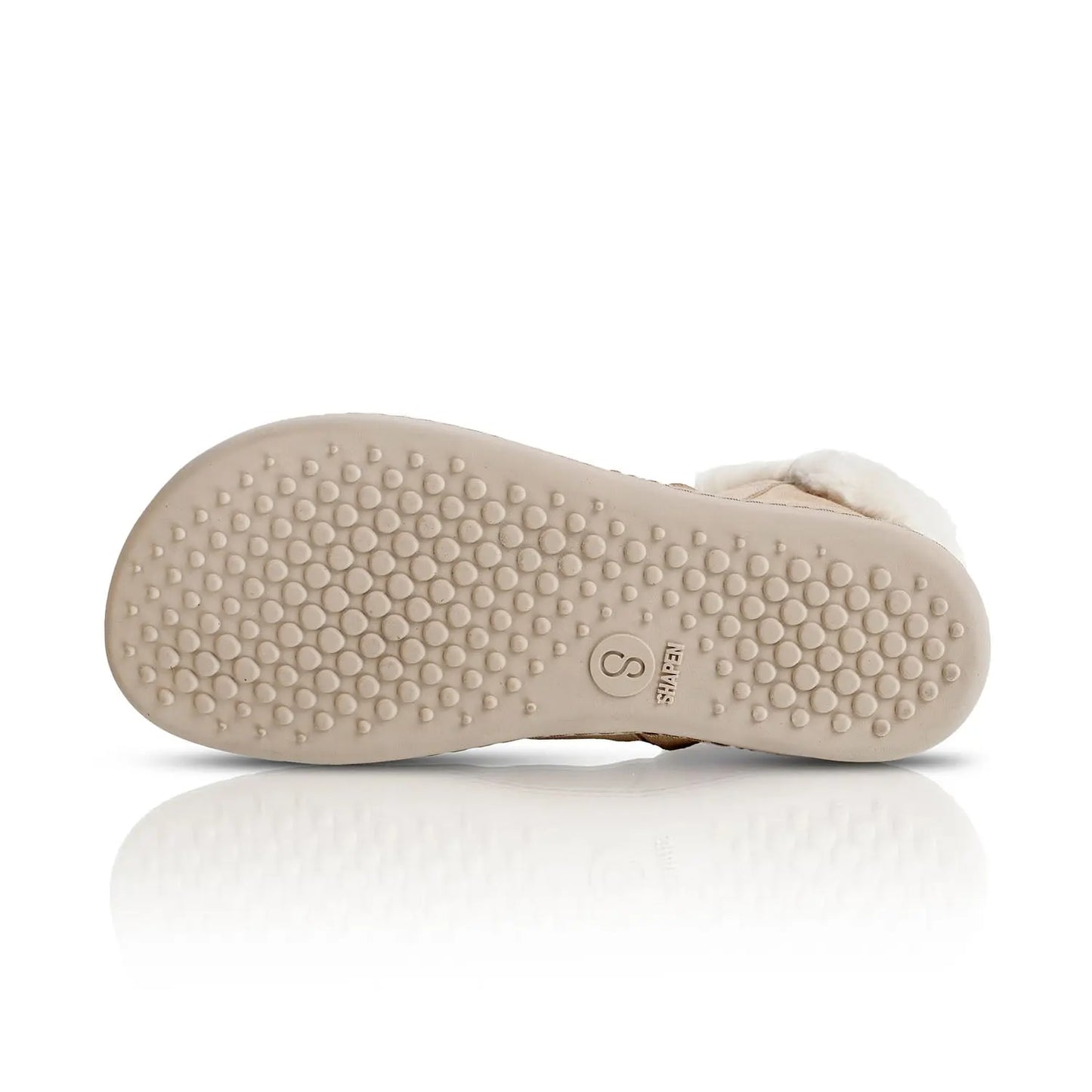 Shapen - Fluffy 2.0 Beige - Botines de invierno barefoot
