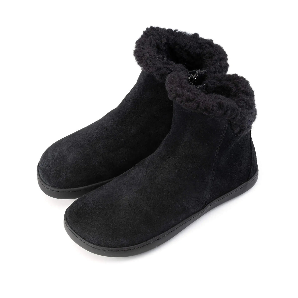 Shapen - Fluffy 2.0 Black - Botines de invierno barefoot