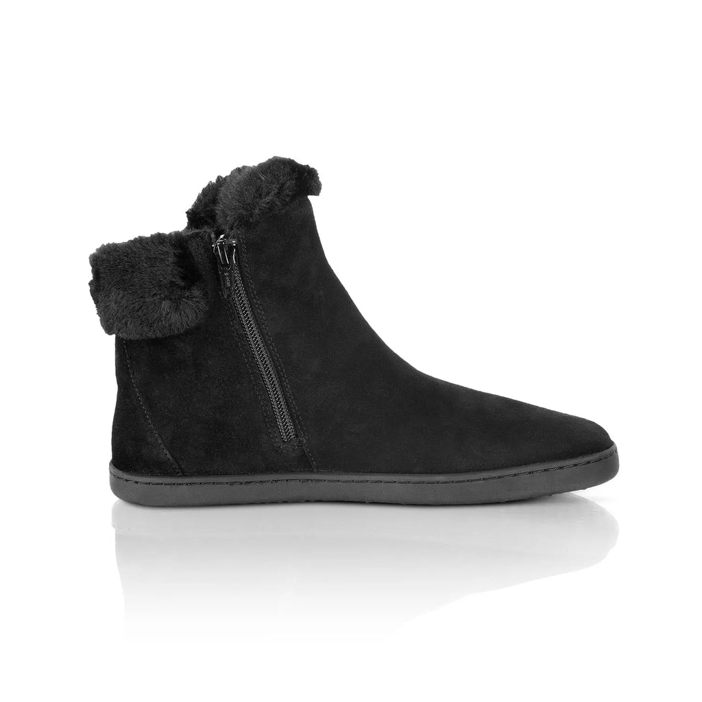 Shapen - Fluffy 2.0 Black - Botines de invierno barefoot