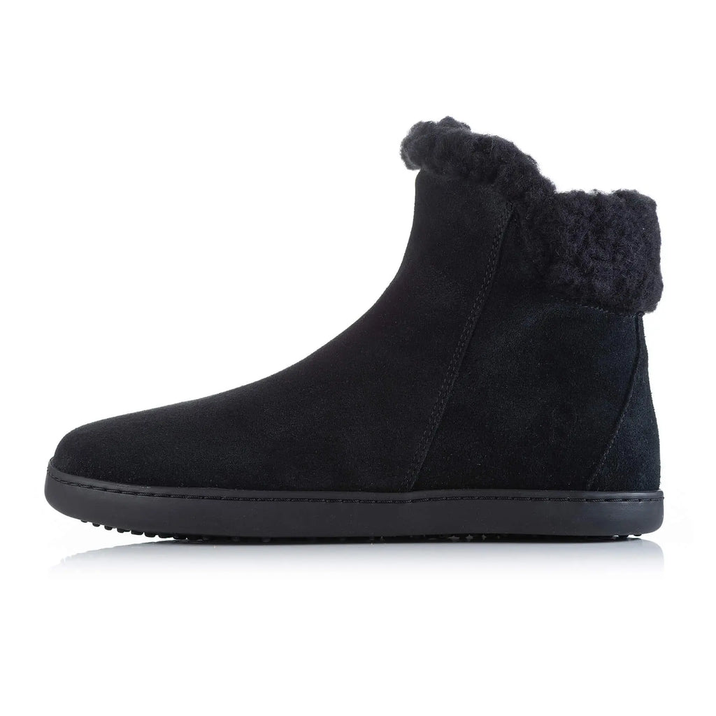 Shapen - Fluffy 2.0 Black - Botines de invierno barefoot