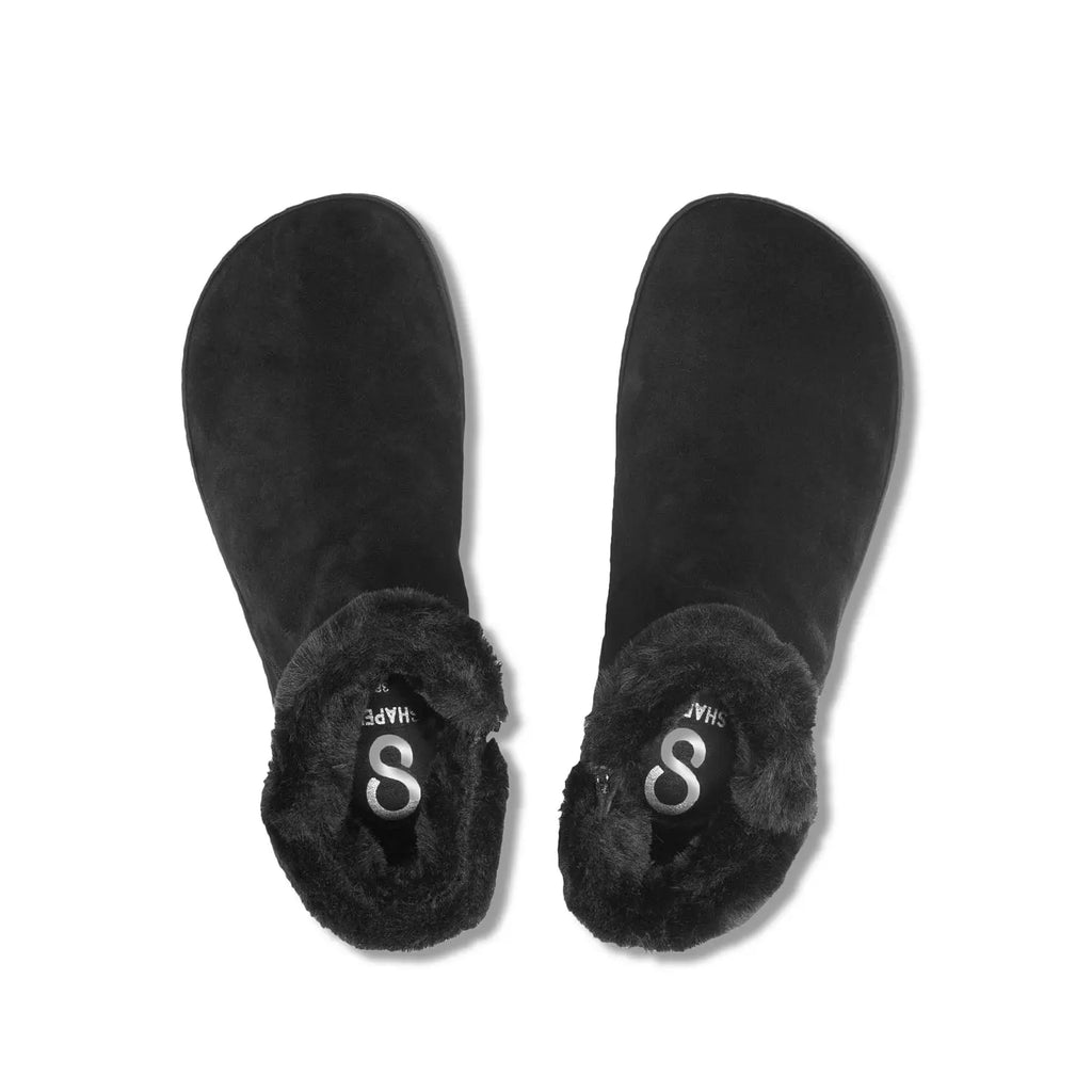 Shapen - Fluffy 2.0 Black - Botines de invierno barefoot