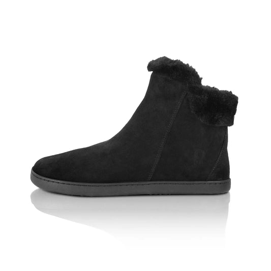 Shapen - Fluffy 2.0 Black - Botines de invierno barefoot